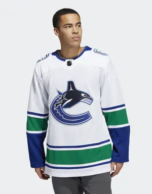 Canucks Away Authentic Pro Jersey