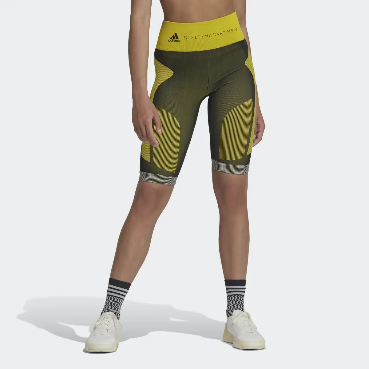 Adidas by Stella McCartney TrueStrength Seamless Short Leggings. 1