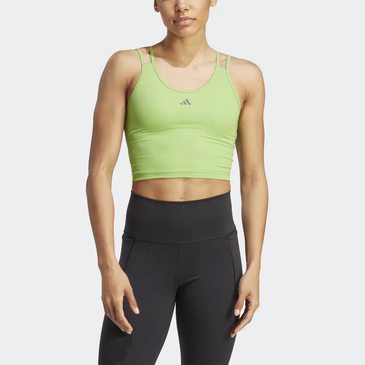 Adidas HIIT HEAT.RDY Crop Tank Top. 1