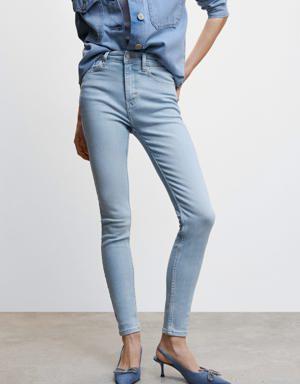 Jeans skinny de cintura alta