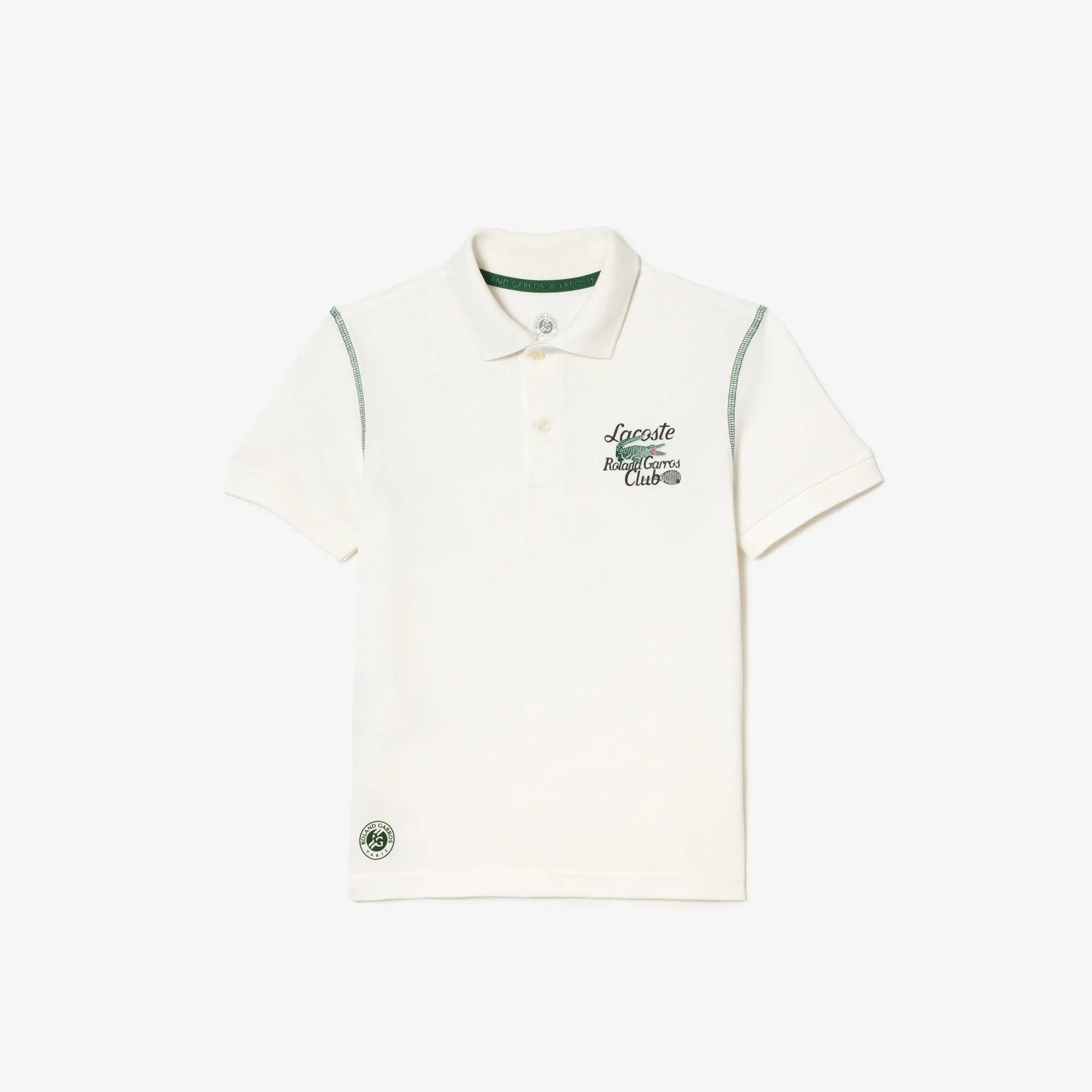 Lacoste Kids’ Lacoste Sport Roland Garros Edition Organic Cotton Polo Shirt. 1