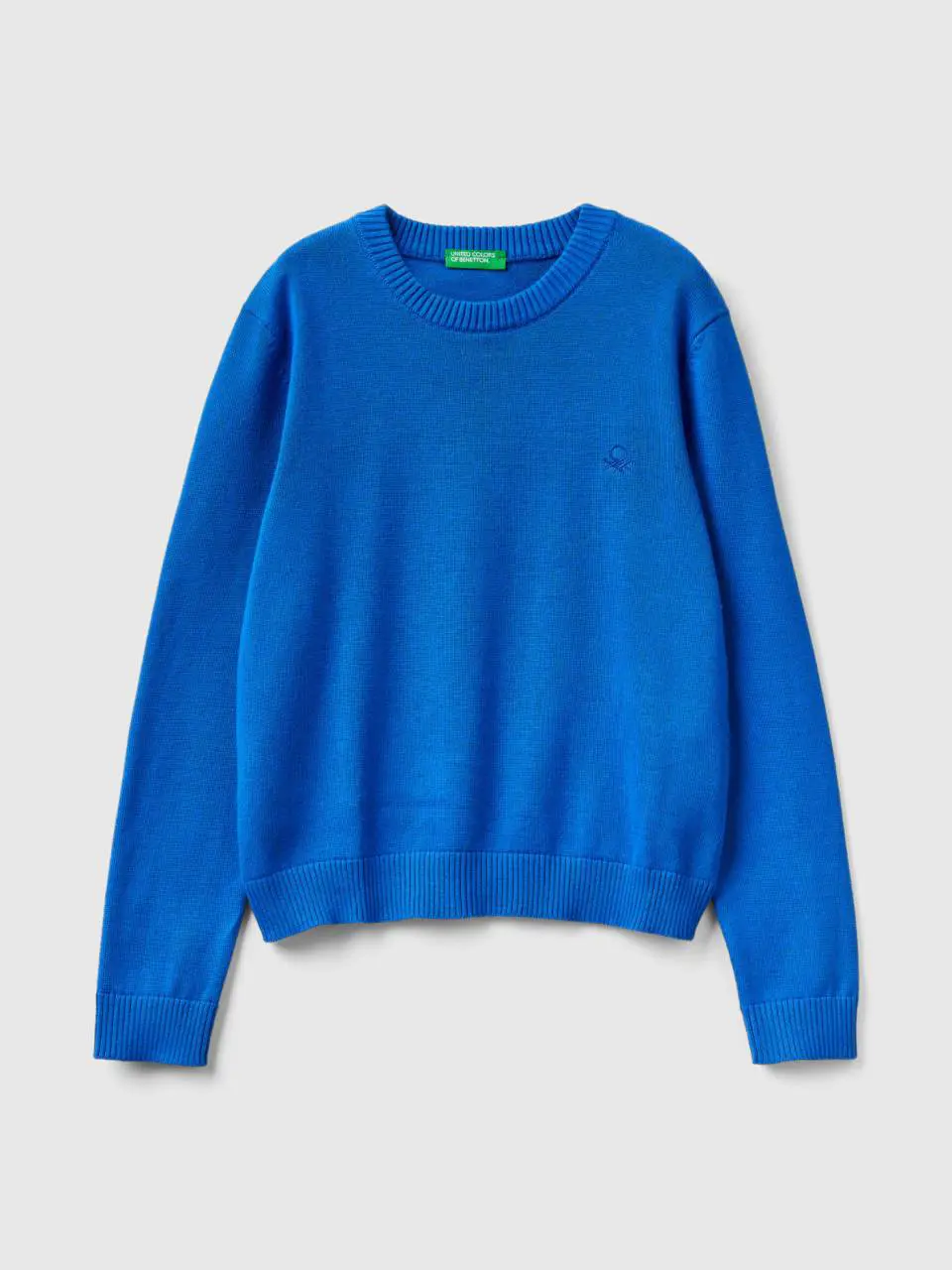 Benetton 100% cotton crew neck sweater. 1