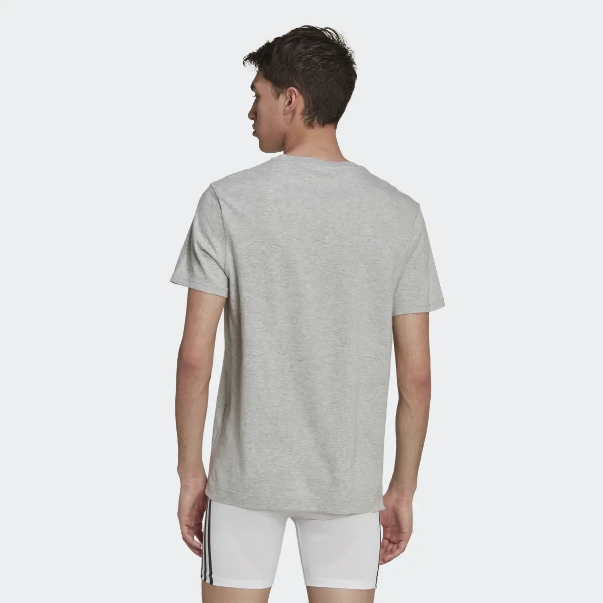 Adidas Comfort Core Cotton Crewneck T-Shirt Underwear. 3