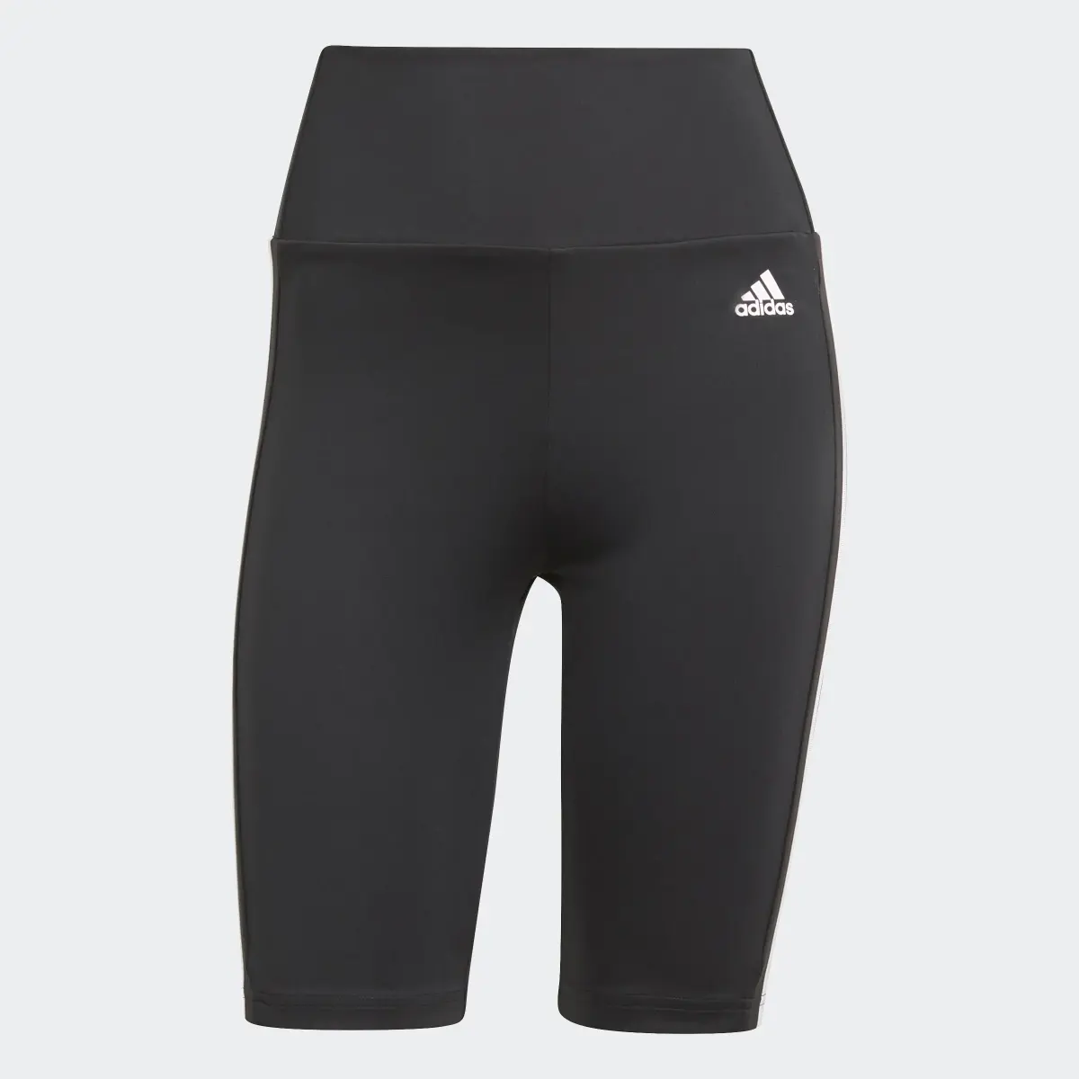 Adidas Designed To Move High-Rise Short Sport Tights. 1