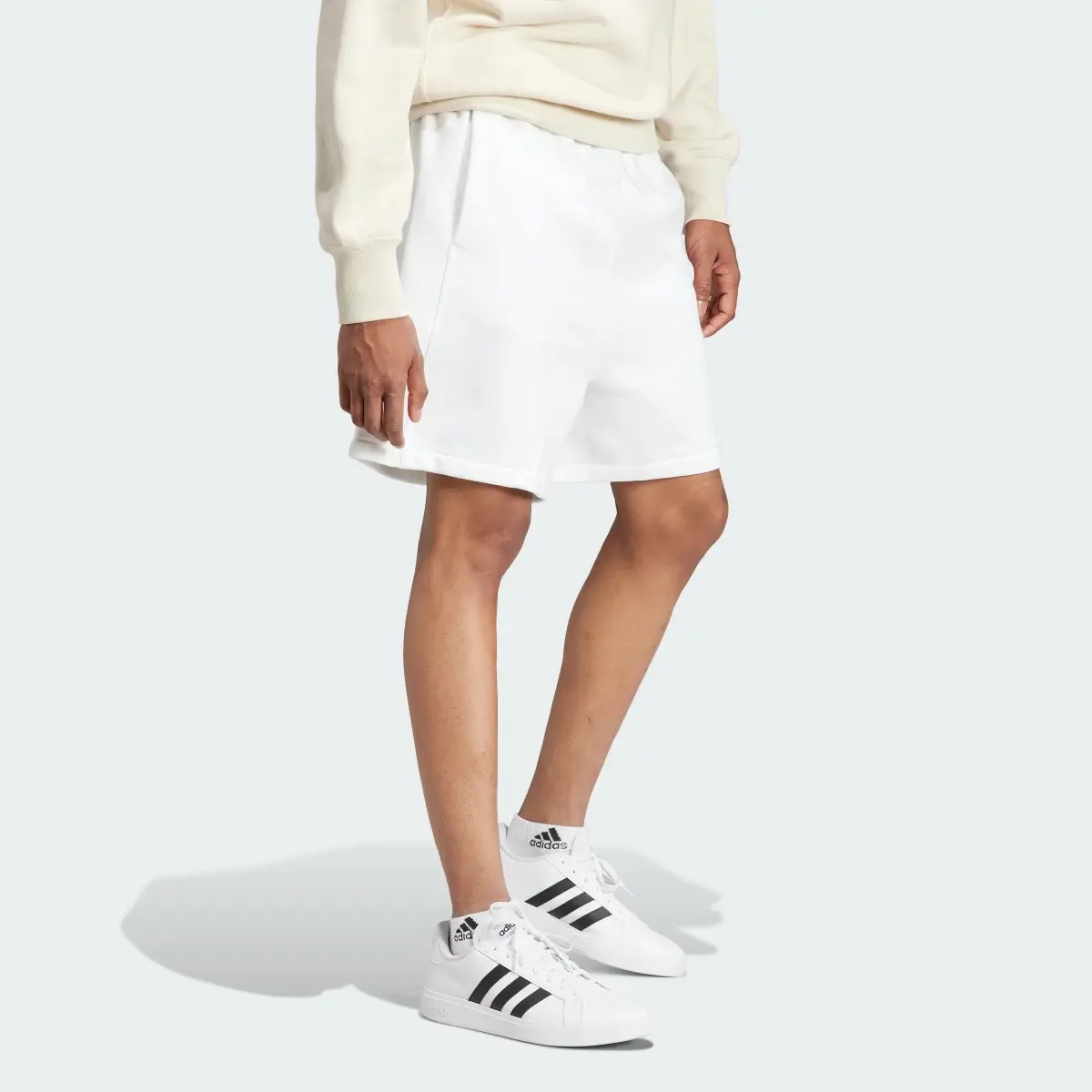 Adidas Lounge Fleece Shorts. 3