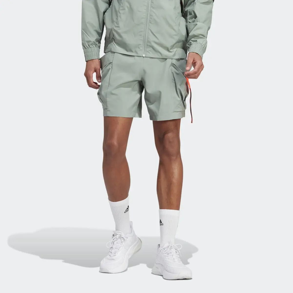 Adidas City Escape Cargo Shorts. 1