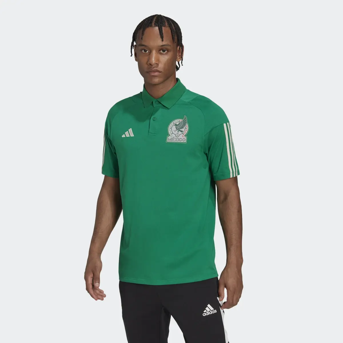 Adidas Playera Polo Selección Nacional de México Tiro 23. 2