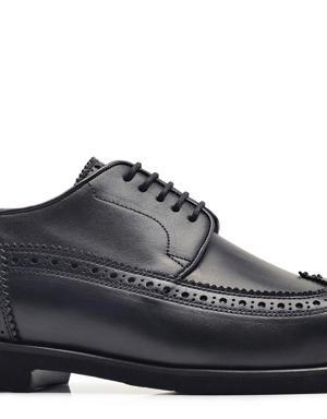 Siyah Bağcıklı Erkek Ayakkabı -49322-