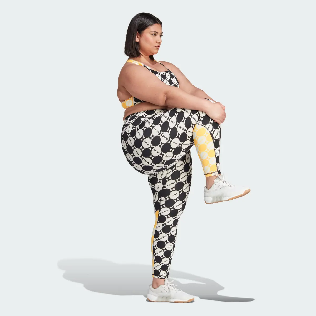 Adidas Pride Leggings (Plus Size). 3