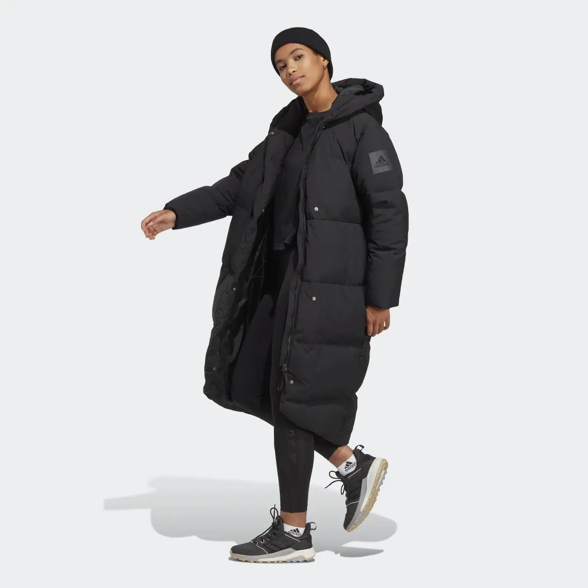 Adidas Big Baffle Down Coat. 3