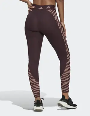 Adidas Hyperglam Techfit High-Waisted 7/8 Zebra Leggings. 2 Adidas Hyperglam Techfit High-Waisted 7/8 Zebra Leggings. 2