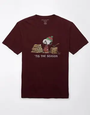 Super Soft Snoopy Holiday Graphic T-Shirt