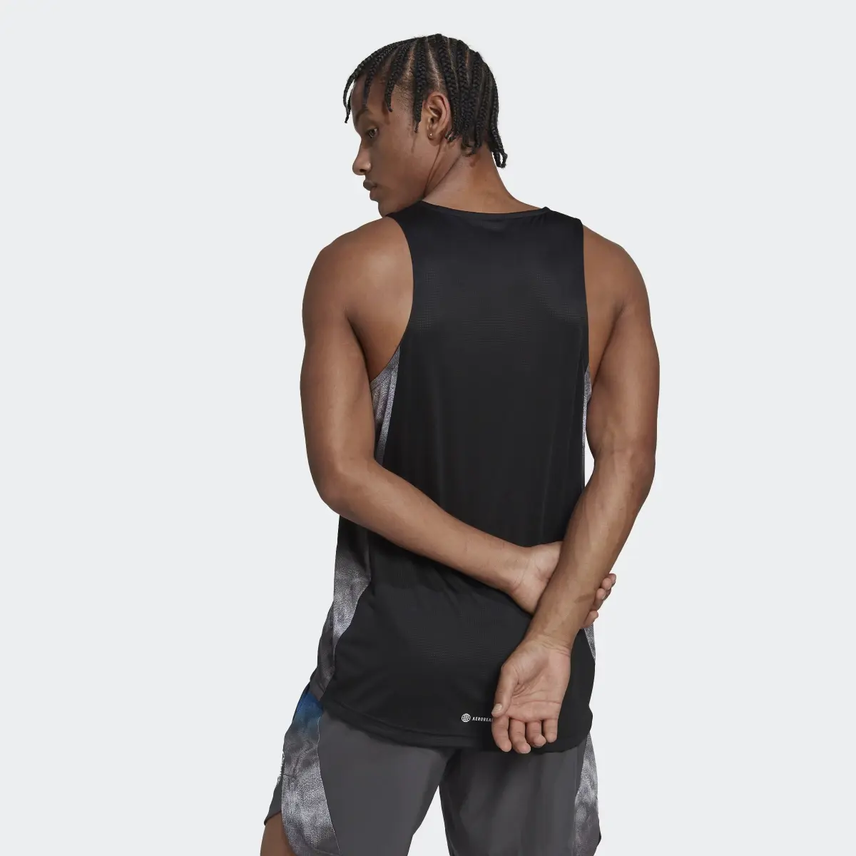 Adidas AEROREADY HIIT Graphic Training Tank Top. 3