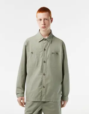 Camisa de algodón orgánico Lacoste para hombre