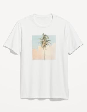Old Navy Soft-Washed Graphic T-Shirt for Men white
