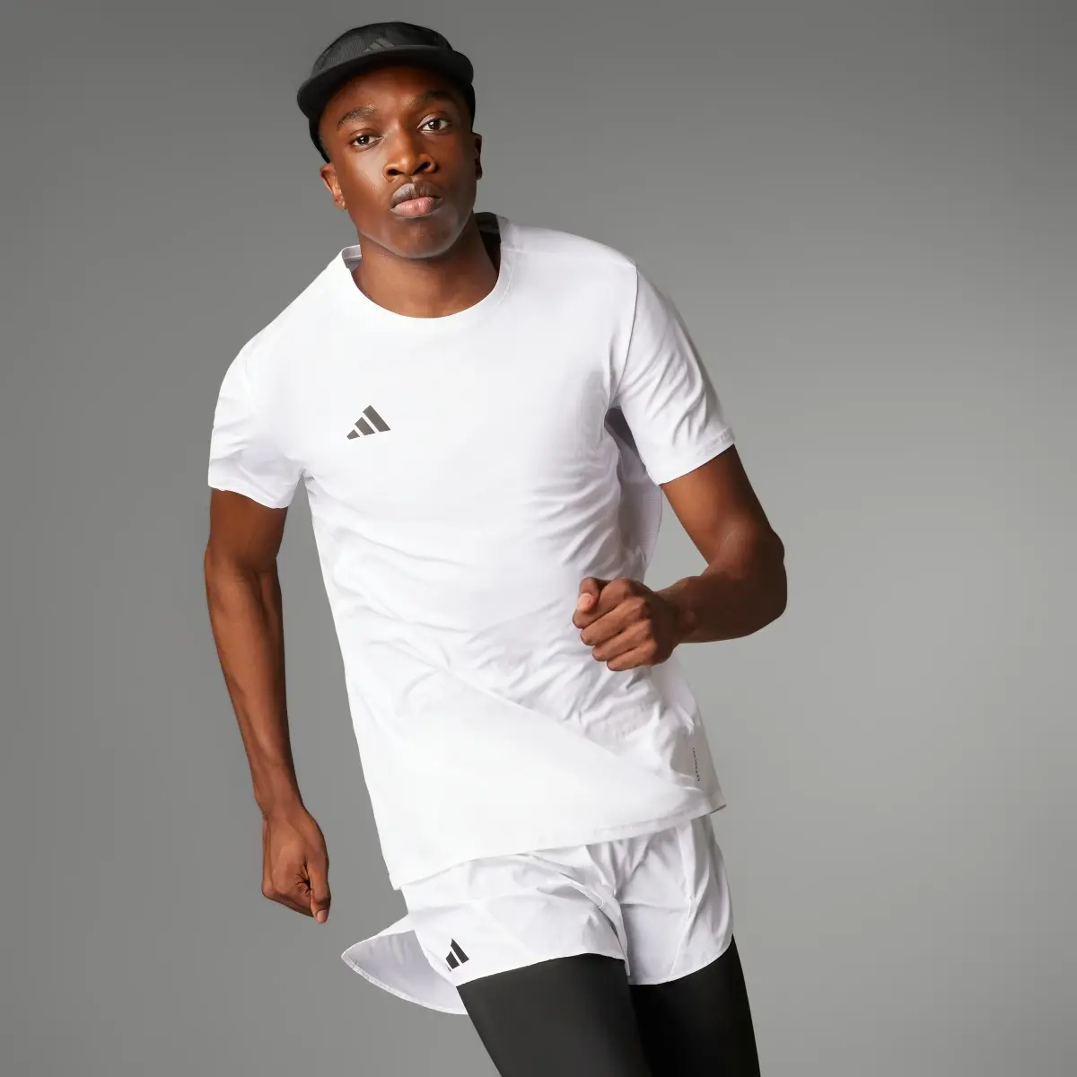 Adidas Playera de Running Adizero Essentials. 1