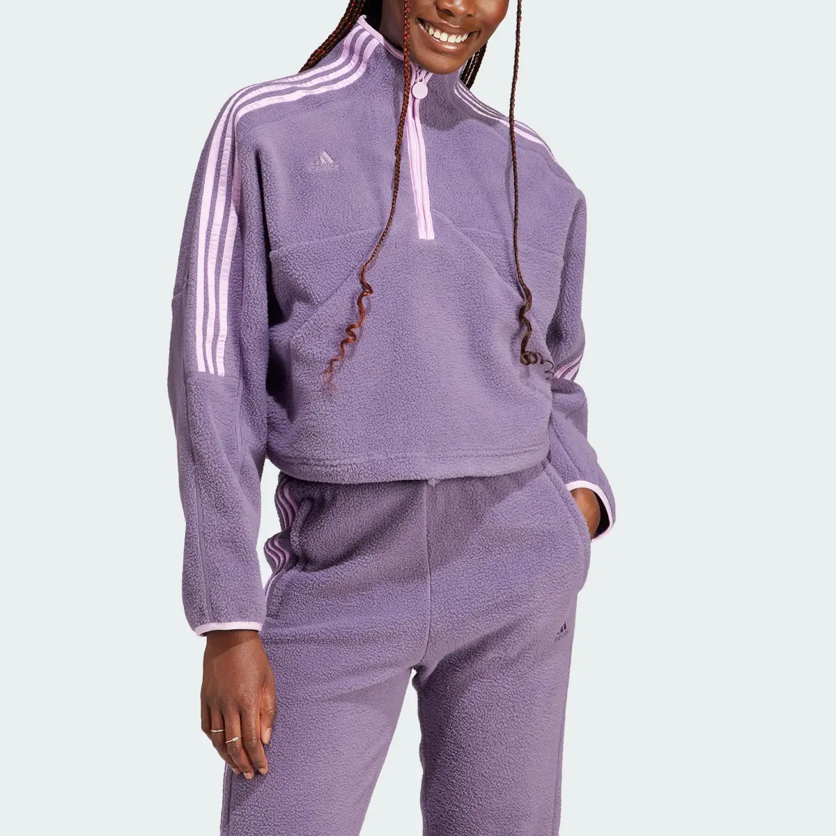 Adidas Bluza Tiro Half-Zip Fleece. 1