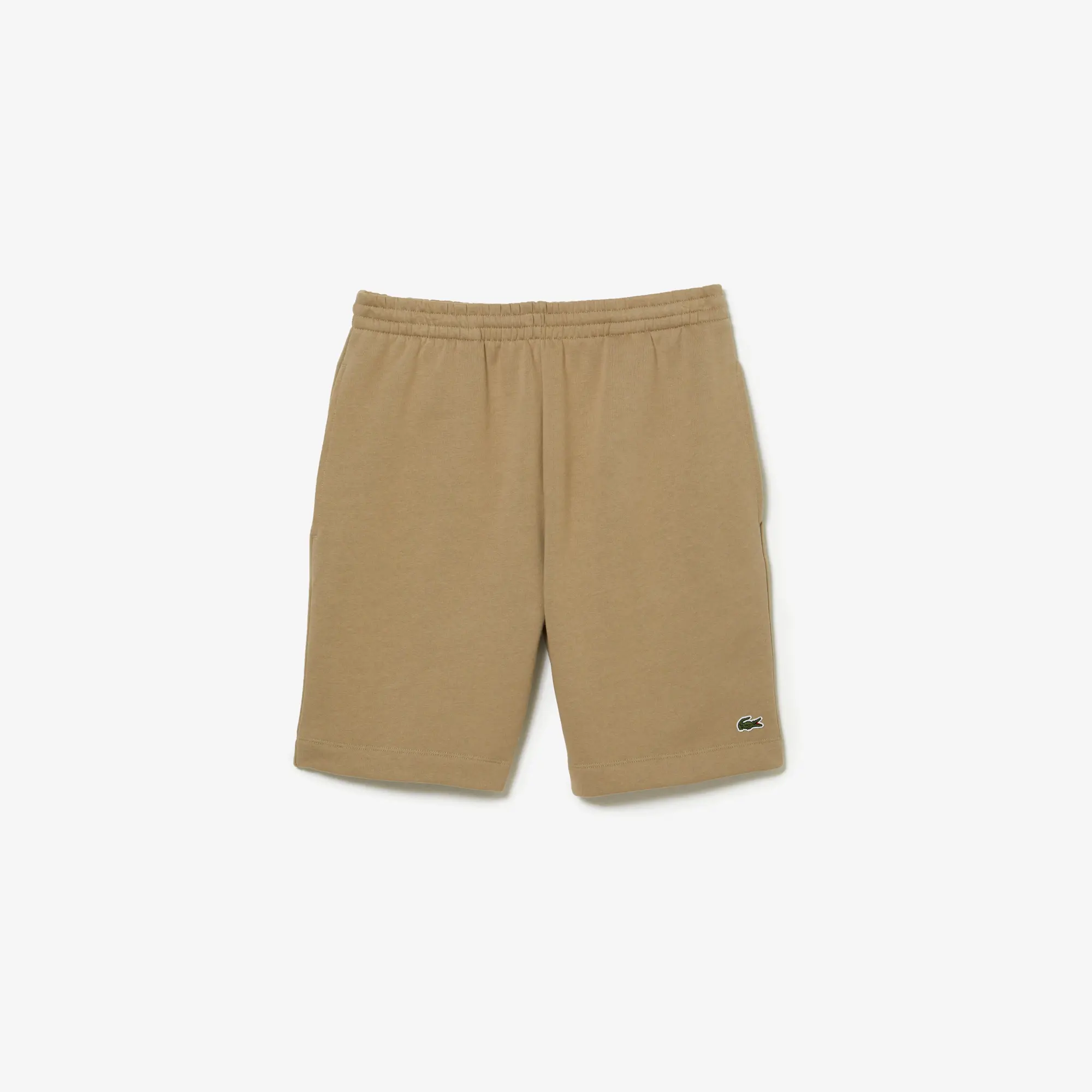 Lacoste Men's Organic Brushed Cotton Fleece Shorts. 2