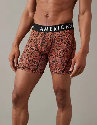 American Eagle O Pumpkin 6" Classic Boxer Brief. 1