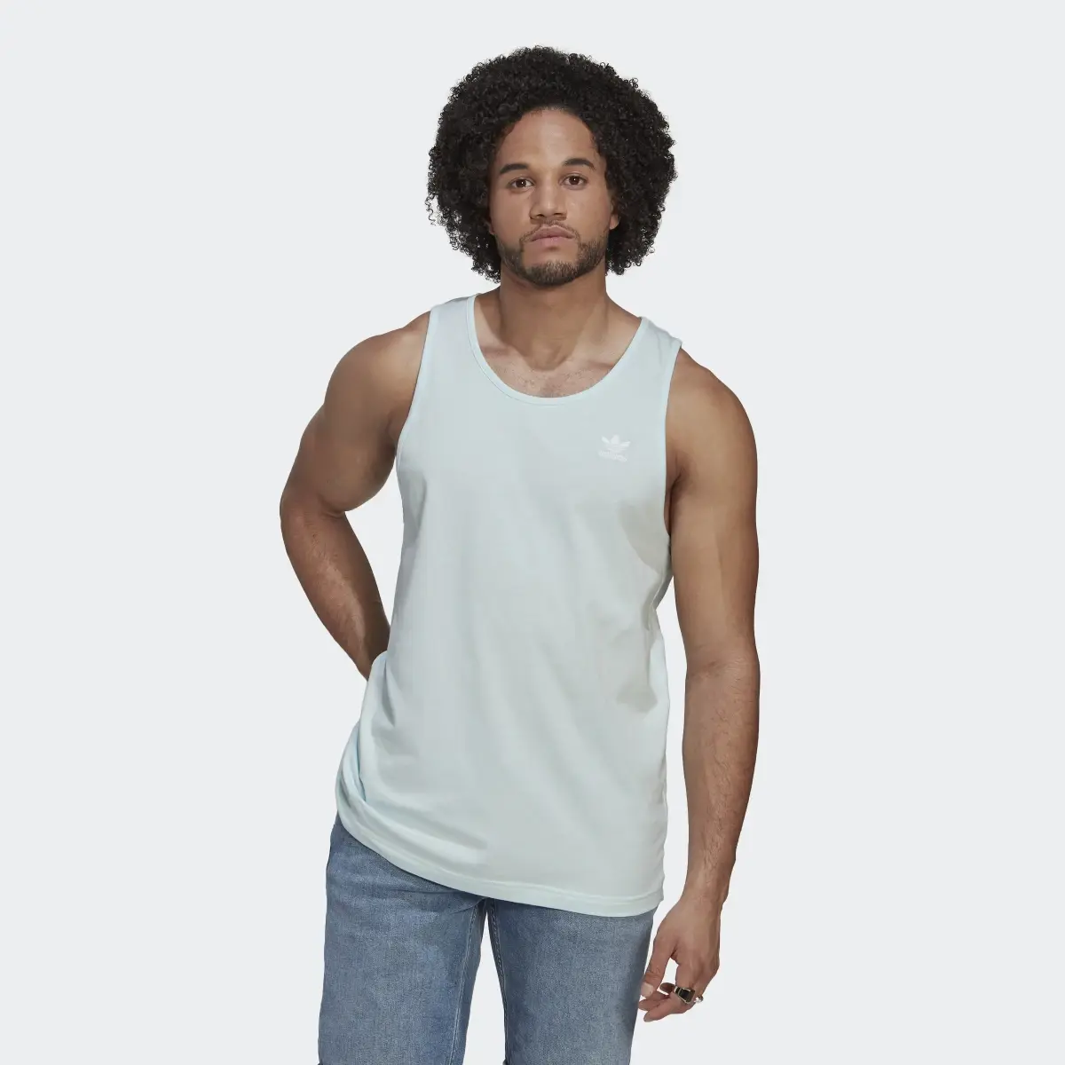 Adidas Adicolor Essentials Trefoil Tank Top. 2