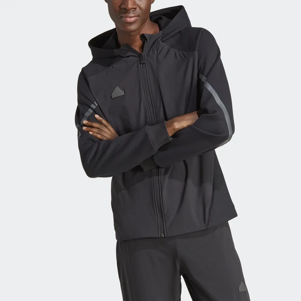 Adidas Designed 4 Gameday Premium Full-Zip Track Top. 1