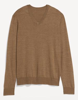 V-Neck Sweater for Men beige