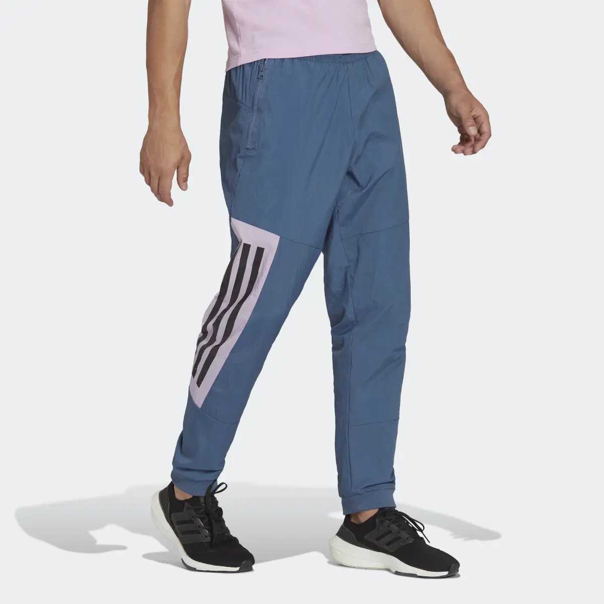Adidas Future Icons 3-Stripes Woven Tracksuit Bottoms. 3