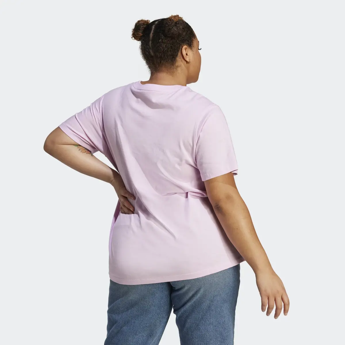 Adidas Adicolor Classics Trefoil Tee (Plus Size). 3