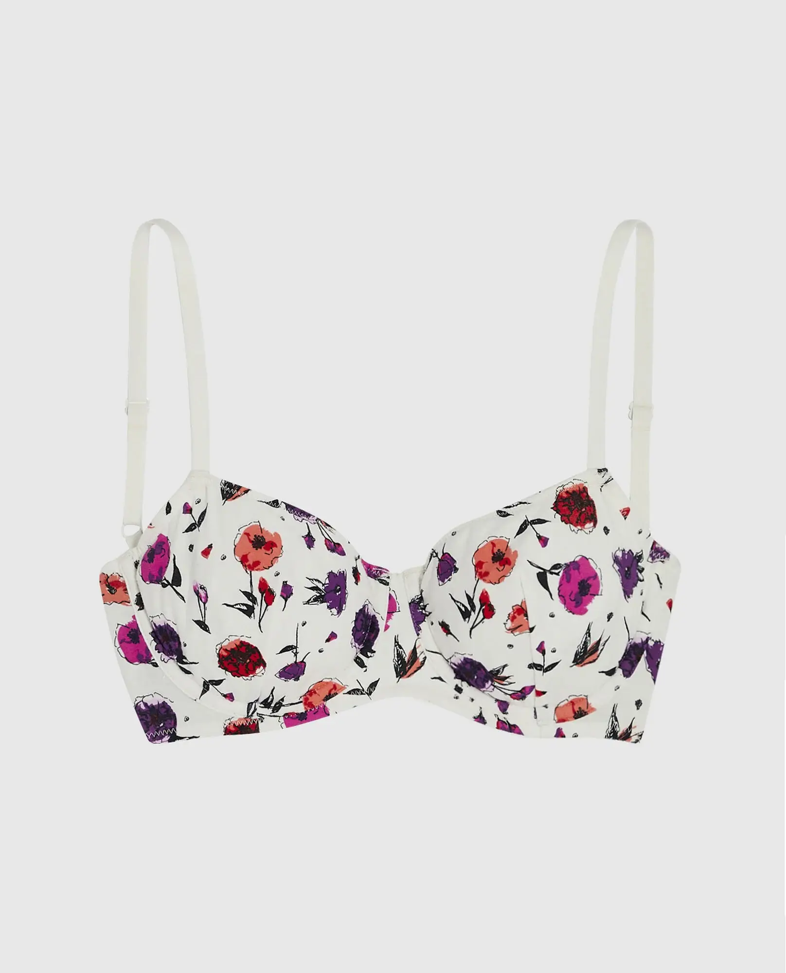 La Senza Remix Cotton Unlined Balconette Bra. 1