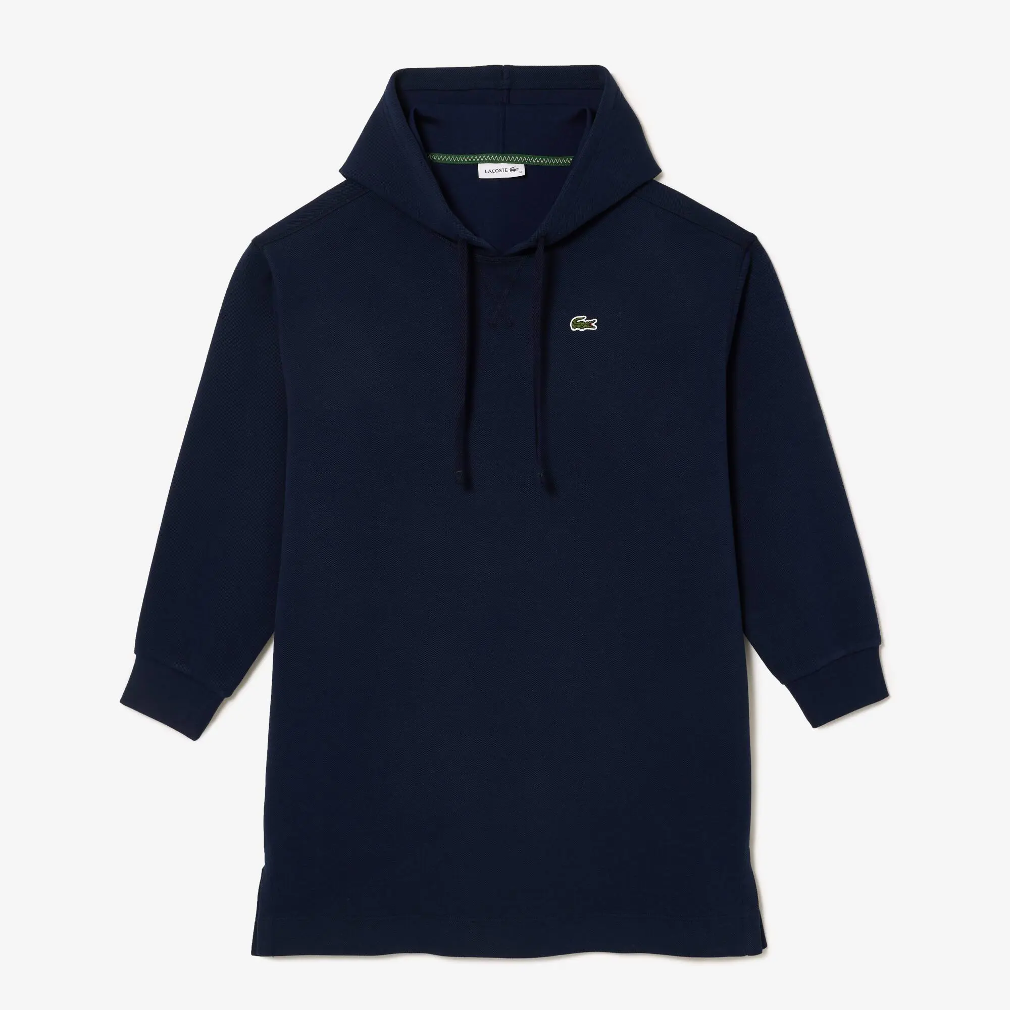 Lacoste Double Sided Piqué Hoodie Dress. 2