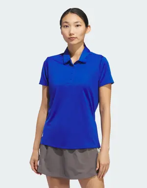 Women's Solid Performance Short Sleeve Polo Shirt