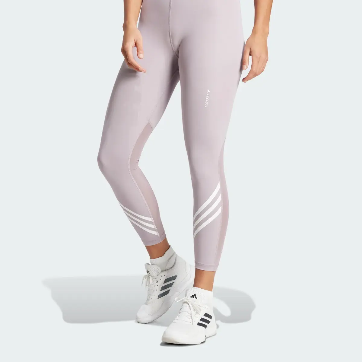 Adidas Techfit 3-Stripes Leggings. 1