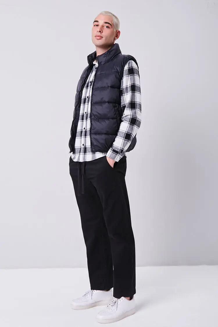 Forever 21 Forever 21 Drawstring Tapered Pants Black. 1 Forever 21 Forever 21 Drawstring Tapered Pants Black. 1