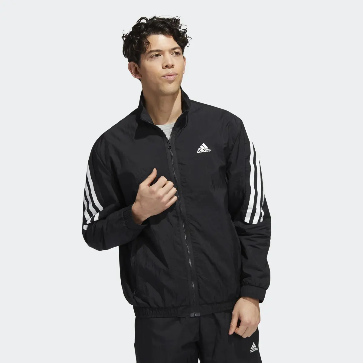 Adidas Future Icons 3-Stripes Woven Track Top. 2