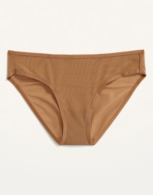 Mesh Bikini Underwear for Women brown