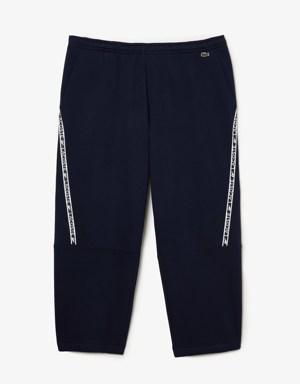 Men's Lacoste Printed Bands Trackpants - Plus Size - Big