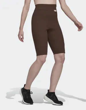 Adidas Studio Lounge Ribbed Shorts. 3