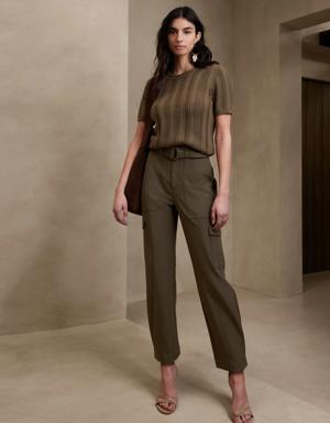 Slim Refined Stretch Cargo Pant brown