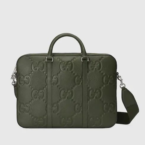 Gucci Jumbo GG briefcase. 1