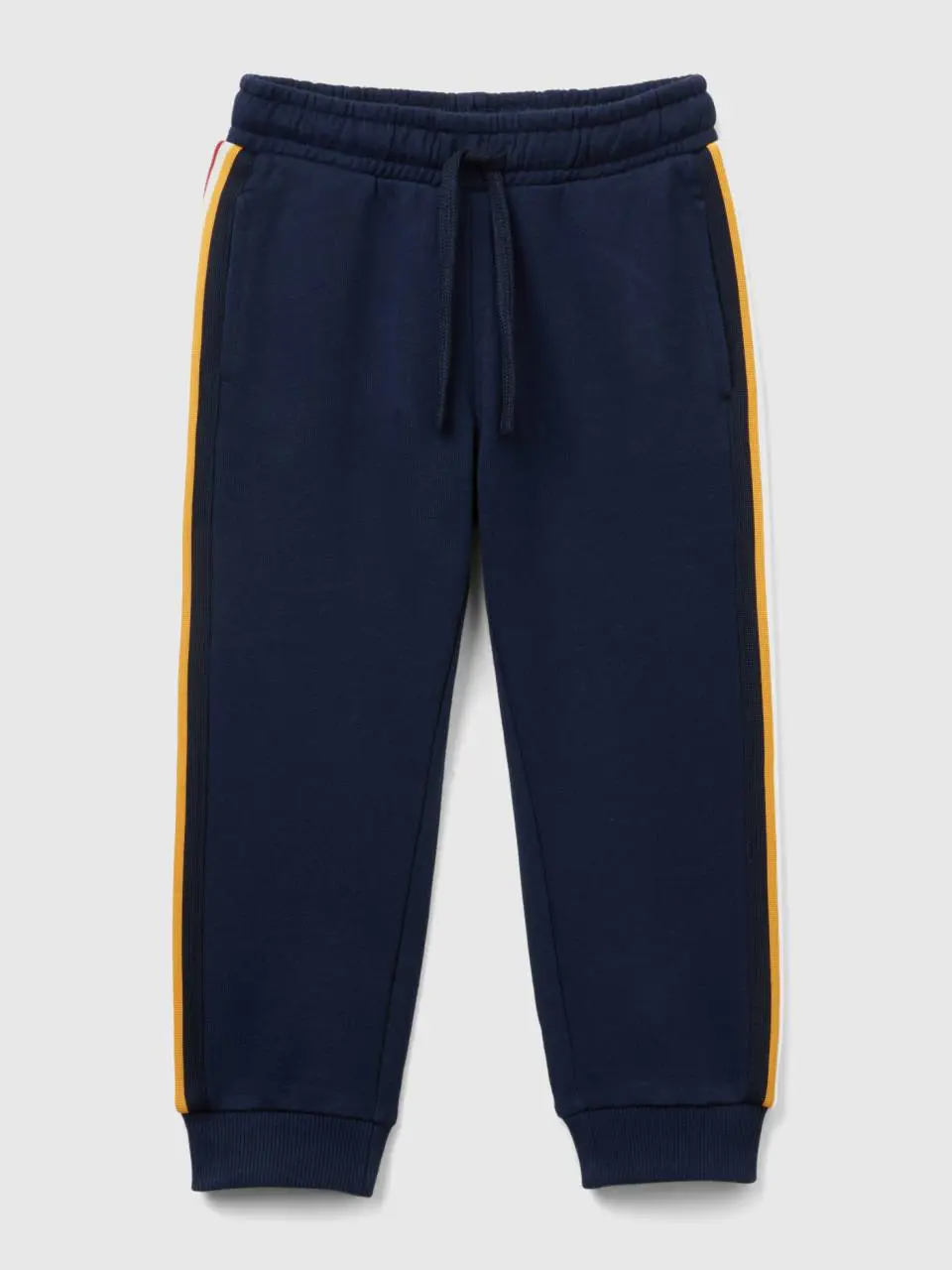 Benetton sweat joggers with bands. 1