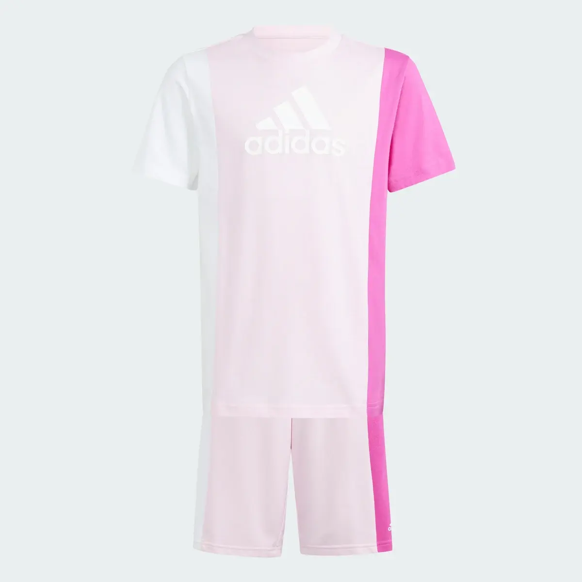 Adidas Conjunto de Playera Essentials Colorblock Kids. 1