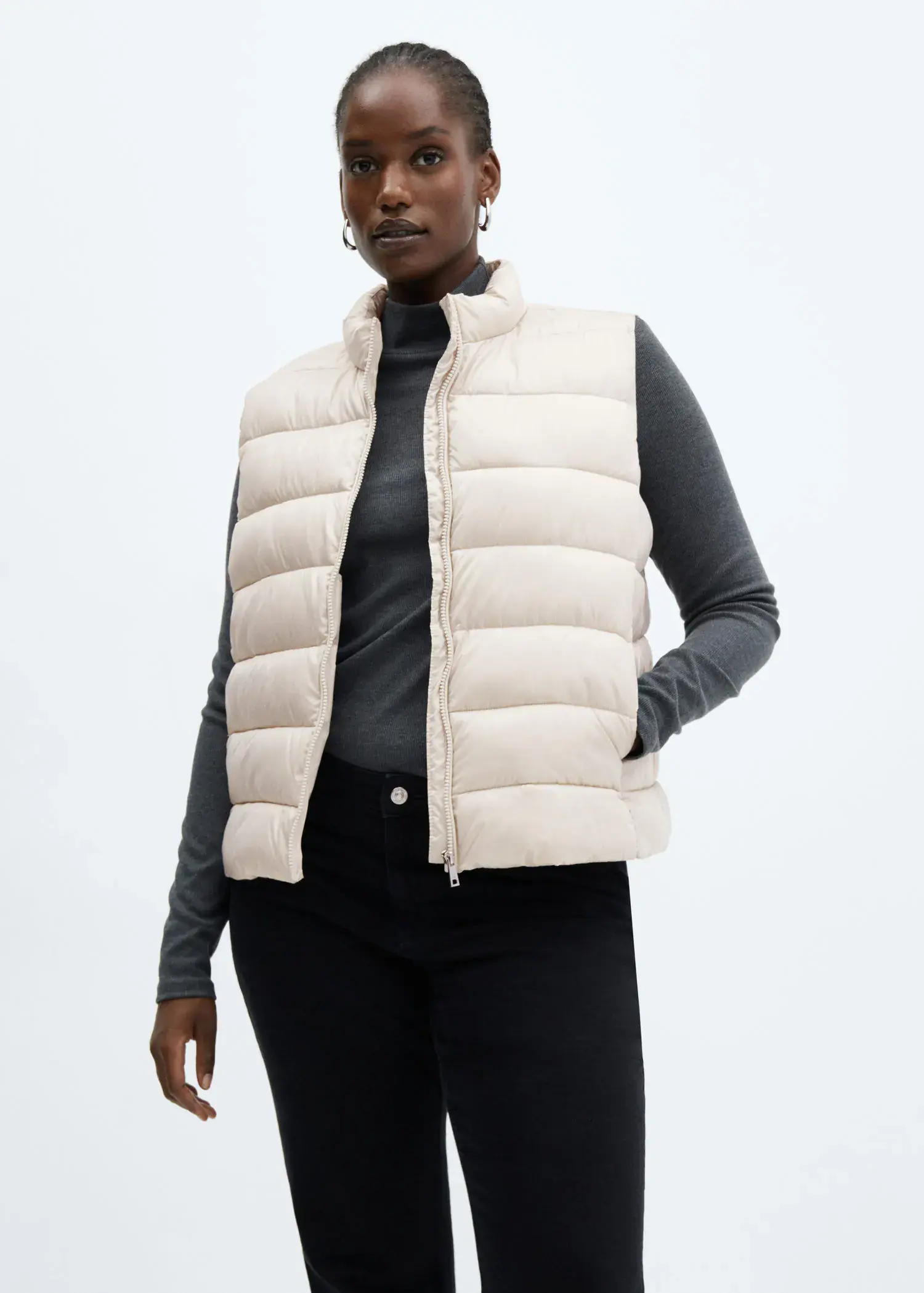 Mango Ultra-light quilted gilet. 1