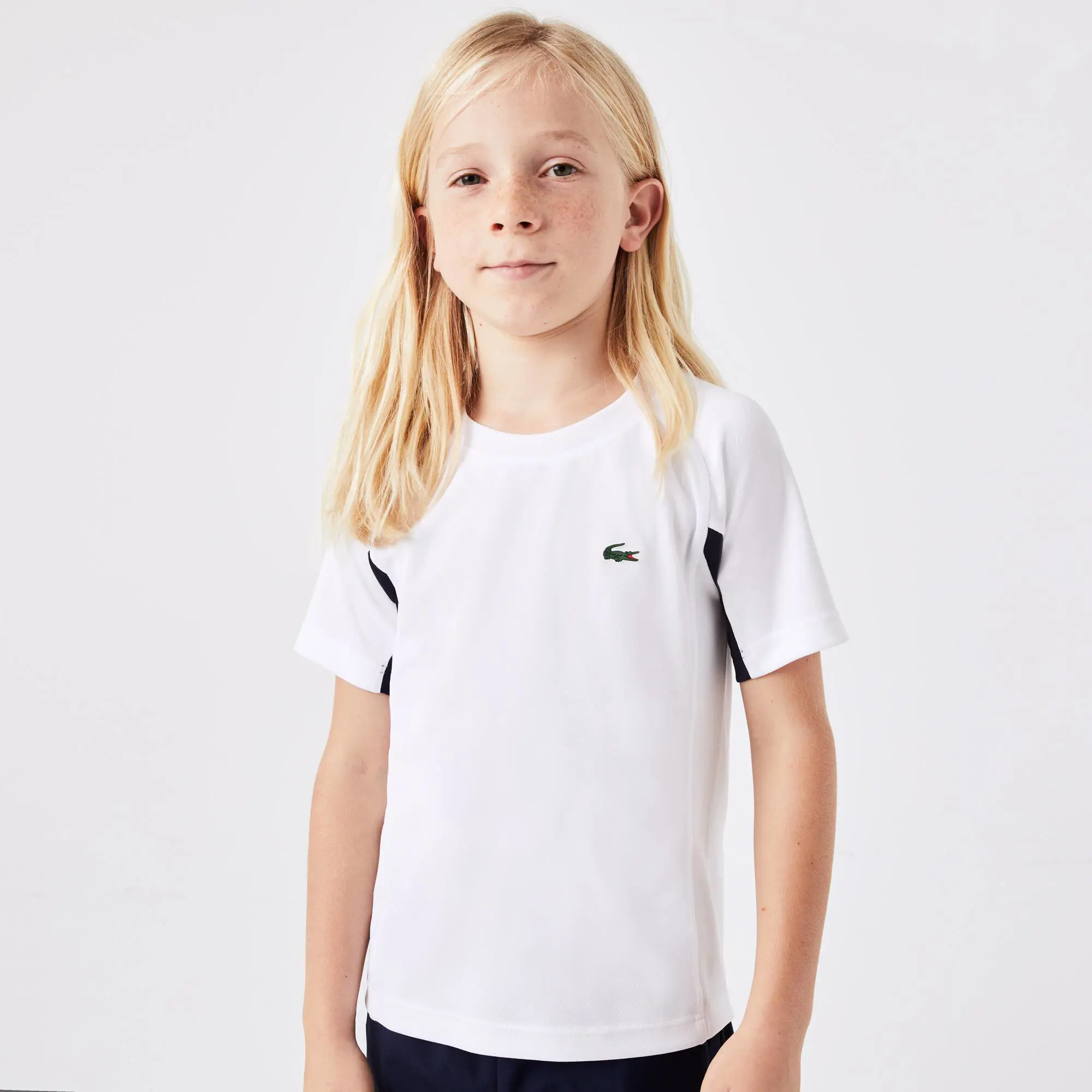 Lacoste T-shirt de ténis color block Lacoste SPORT para rapaz. 1