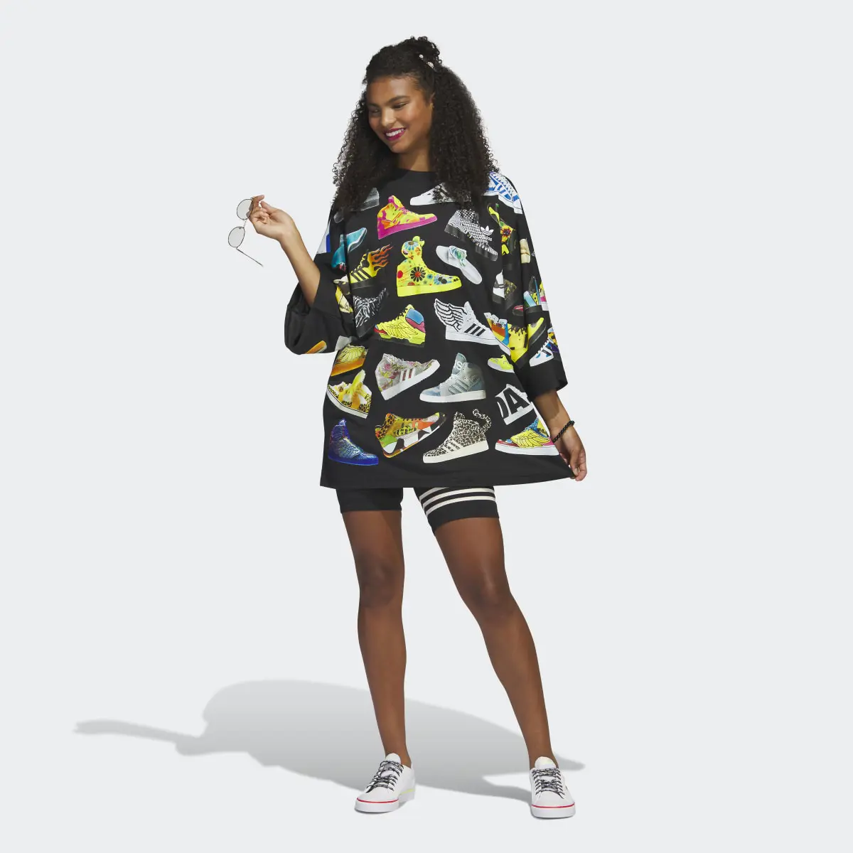 Adidas Jeremy Scott Archive Tee Dress. 2