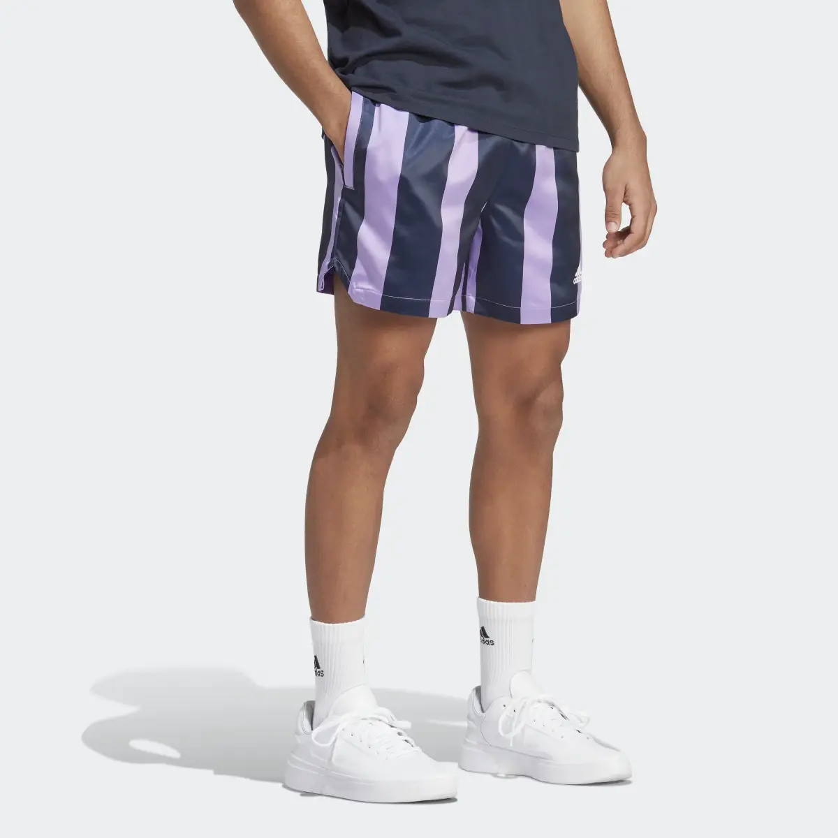 Adidas Satin Shorts. 3