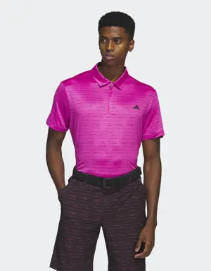 Stripe Zip Golf Polo Shirt