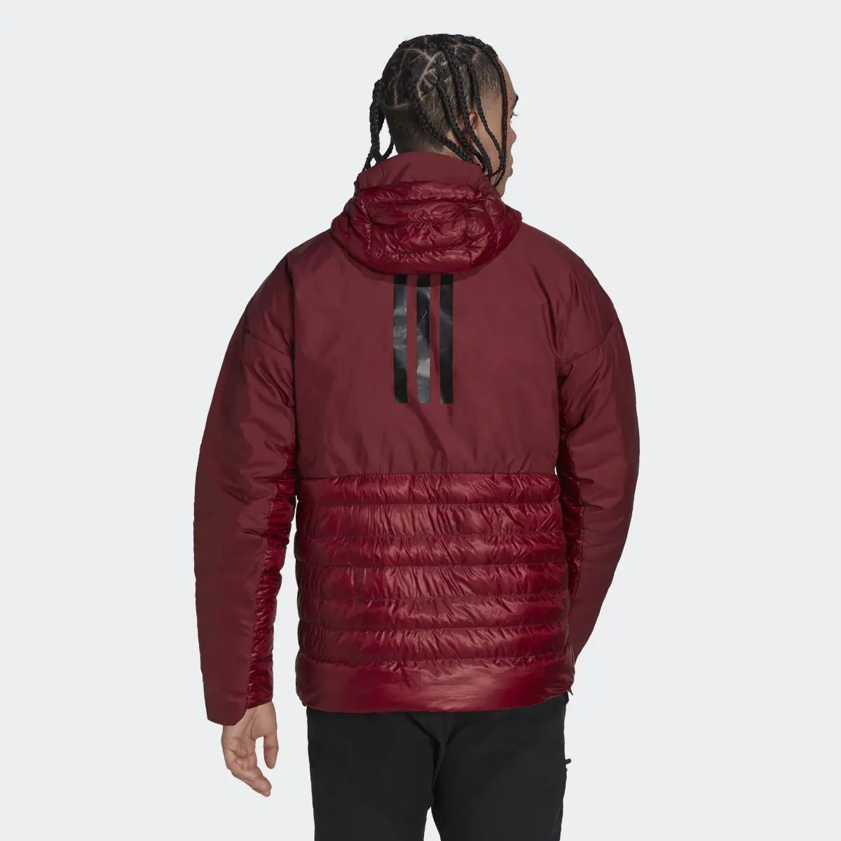 Adidas Terrex MYSHELTER Down Hooded Jacket. 3