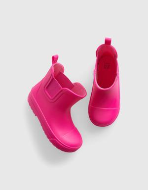 Toddler Neon Rain Boot pink