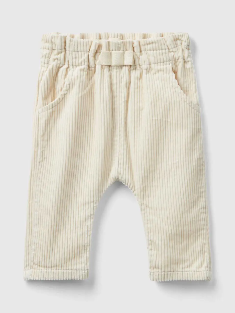 Benetton paperbag corduroy trousers. 1