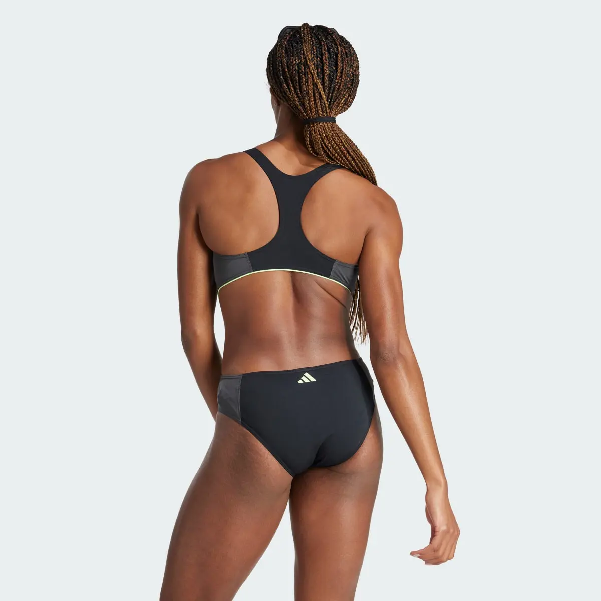 Adidas Ripstream 3-Stripes Y-Back Swimsuit. 3